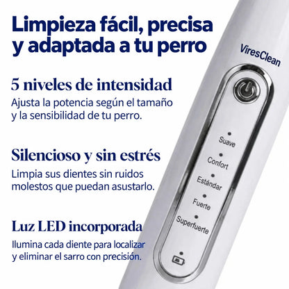 LiveSmile™ - Elimina el sarro endurecido de tu perro desde casa en 5 minutos